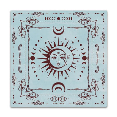 Olivenorma Mystical Moon Phase Tarot Tablecloth