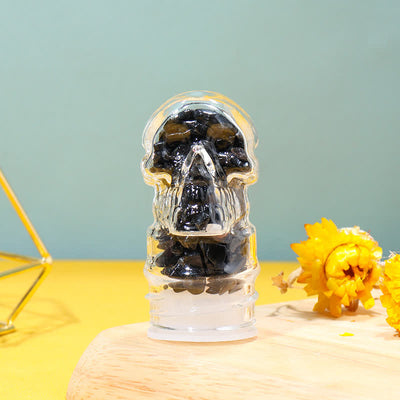 Olivenorma Skull Water Bottle Crystal Decoration