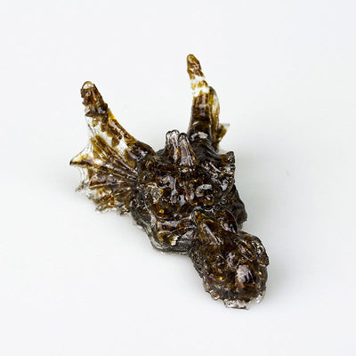 Olivenorma Natural Crystal Dragon Gemstone Decoration