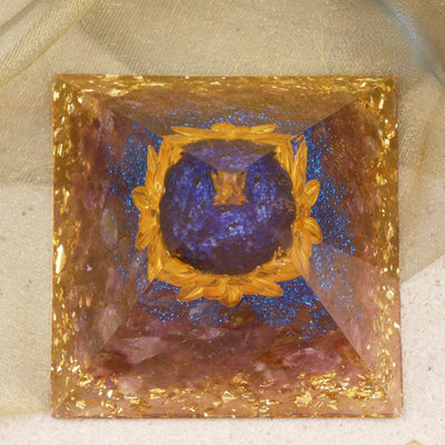 Olivenorma Inner Vision Lotus Orgone Pyramid - image 5