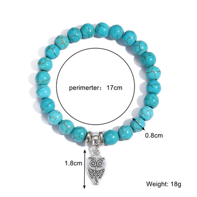 Olivenorma "Eternal Protection" Evil Eye Turquoise Bracelet