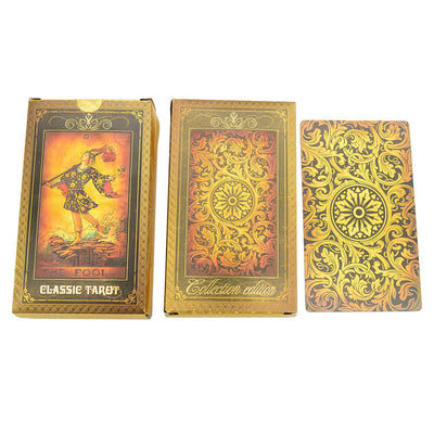 Olivenorma Delicate Gold Foil Tarot Card