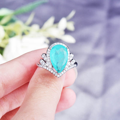 Olivenorma "Pure Love" - Paraiba Tourmaline Elegant Ring