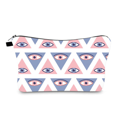 Olivenorma Evil Eye Hamsa Symbol Makeup Cosmetic Bag