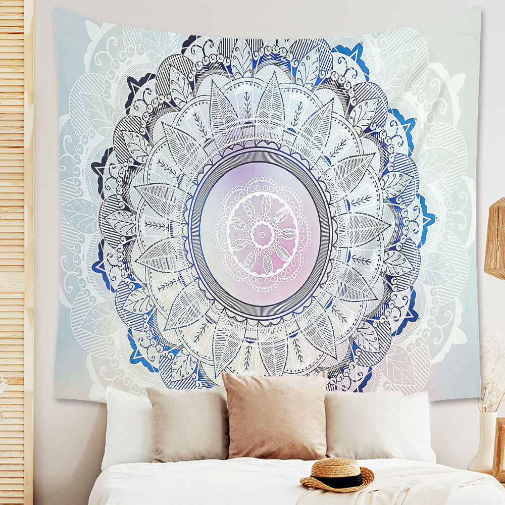 Olivenorma Mandala Flower Wall Hanging Tapestry