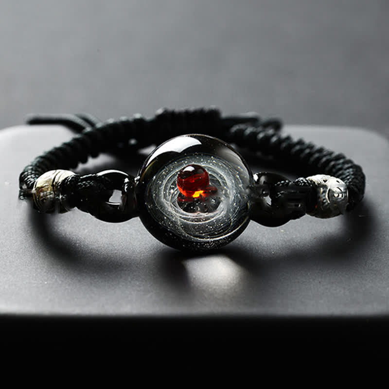 Olivenorma Nebula Starry Universe Creative Glass Bracelet