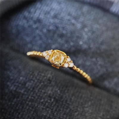 Olivenorma Delicate Natural Citrine Ring