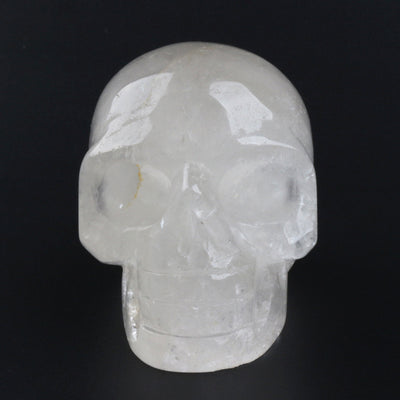 Olivenorma Clear Quartz Crystal Skull Decoration