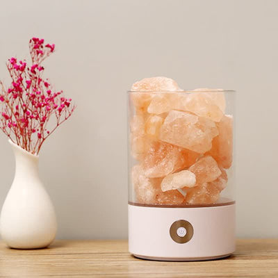 Olivenorma Natural Himalayan Pink Salt Atmosphere Lamp