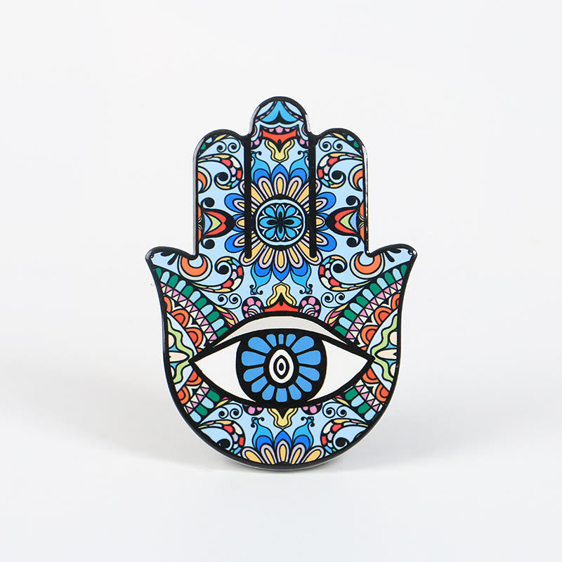 (Clearance 30% OFF / CODE: OFF30) - Olivenorma Hamsa Evil Eye Jewelry Tray Plate Coaster