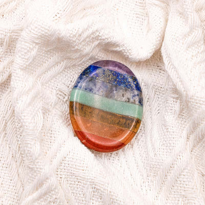 Olivenorma Chakra Thumb Worry Stone