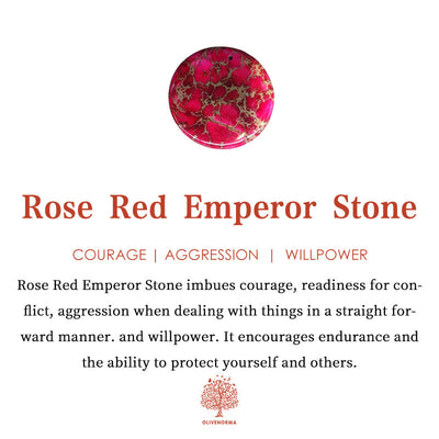 Olivenorma Emperor Stone Chakra Energy Bracelet
