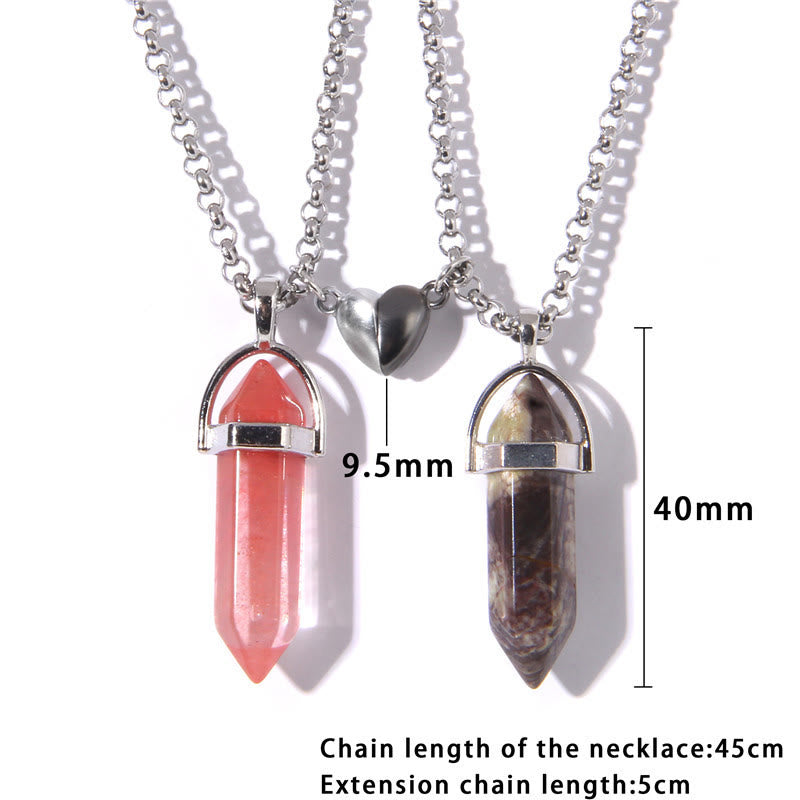 Olivenorma "True Love" Couple Heart Matching Necklace