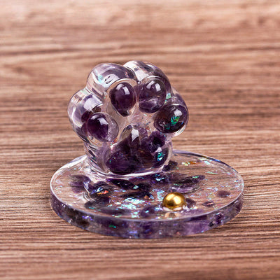 Olivenorma Natural Stone Epoxy Cat Claw Mobile Phone Holder - image 22