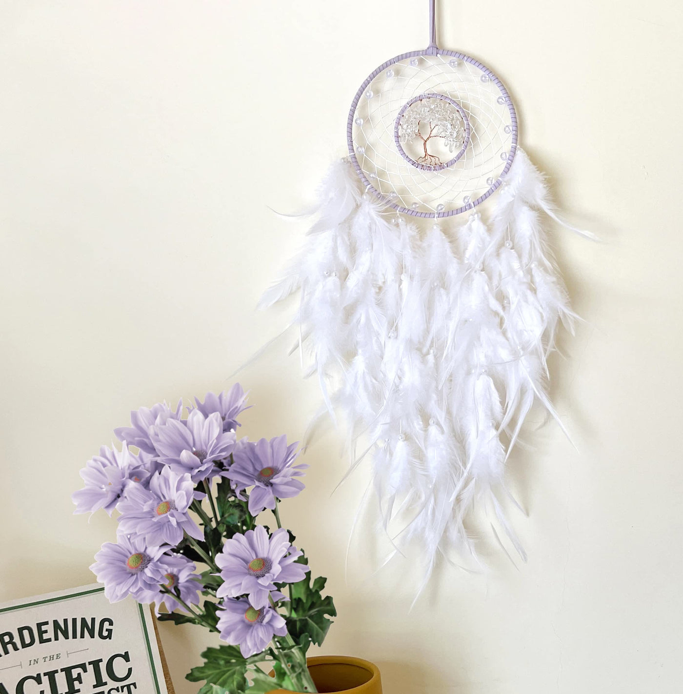 Olivenorma Tree Of Life Blue Sodalite Gravel Dream Catcher