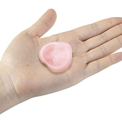 Olivenorma Rose Quartz Heart Thumb Worry Stone