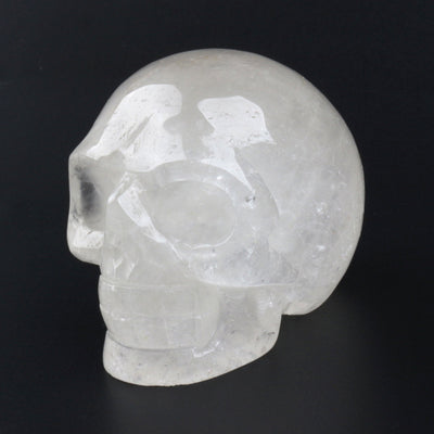 Olivenorma Clear Quartz Crystal Skull Decoration