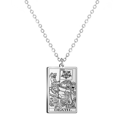 Olivenorma Stainless Steel Tarot Necklaces