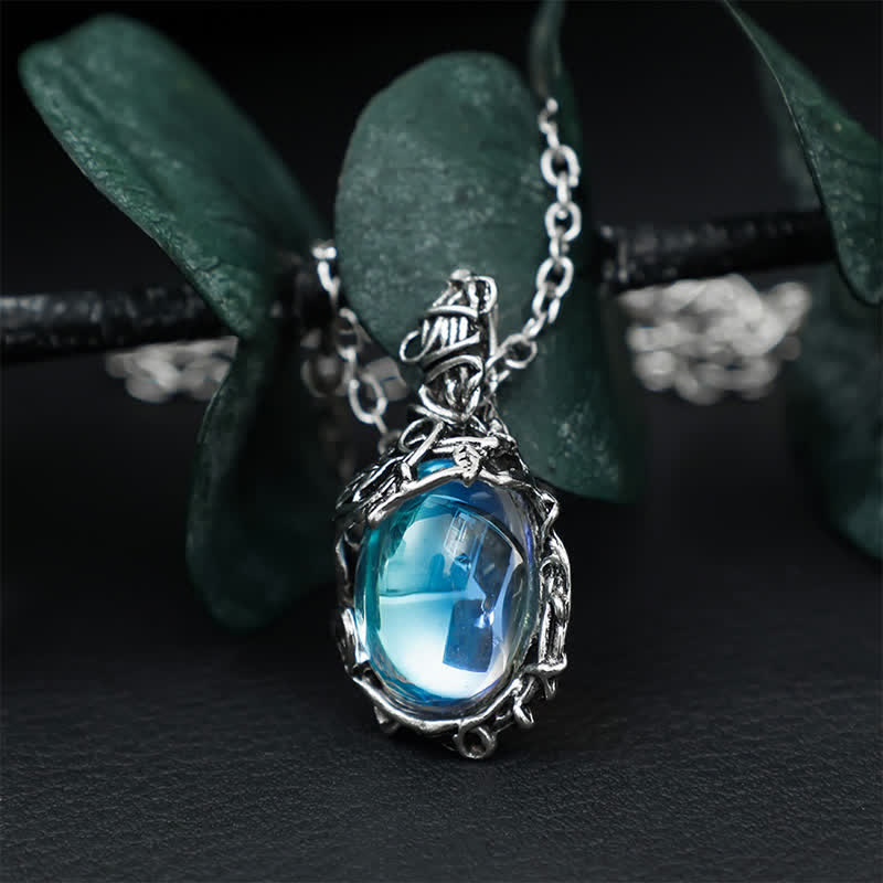 Olivenorma Moonstone Aurora Necklace