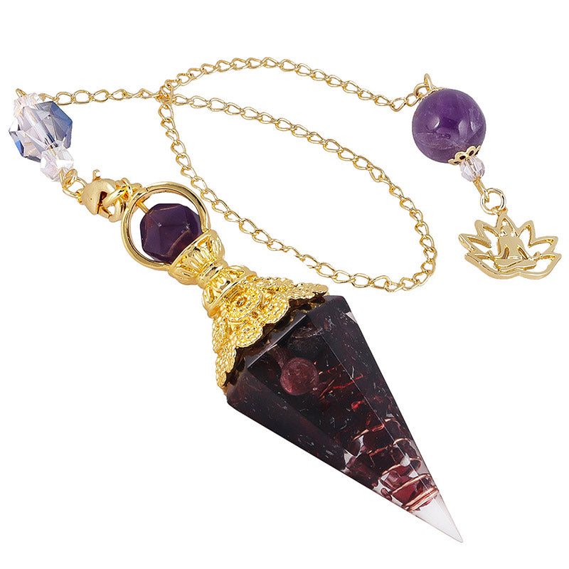 Natural Crystal Stone Pendulum