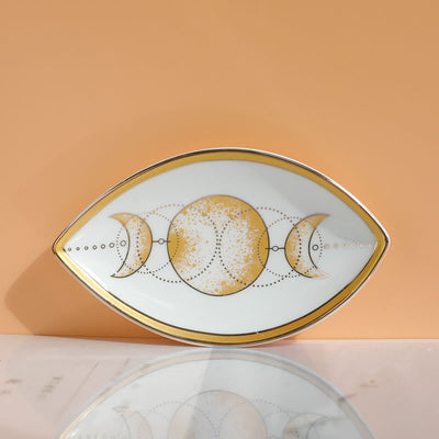 Olivenorma Evil Eye Ceramic Jewelry Dish Tray Holder