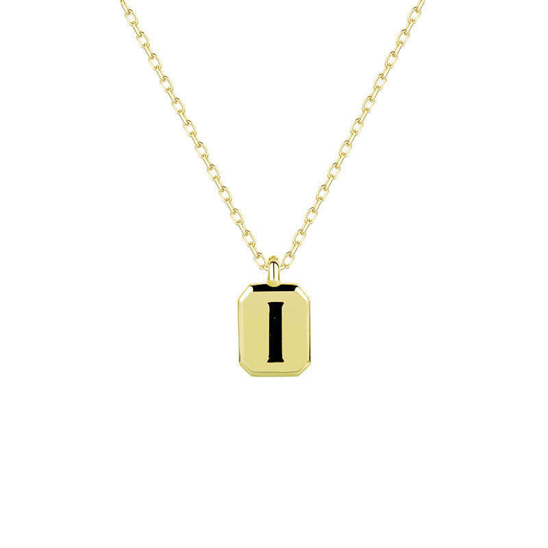 Olivenorma Customizable Gold Initial Necklace