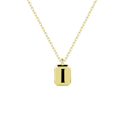 Olivenorma Customizable Gold Initial Necklace