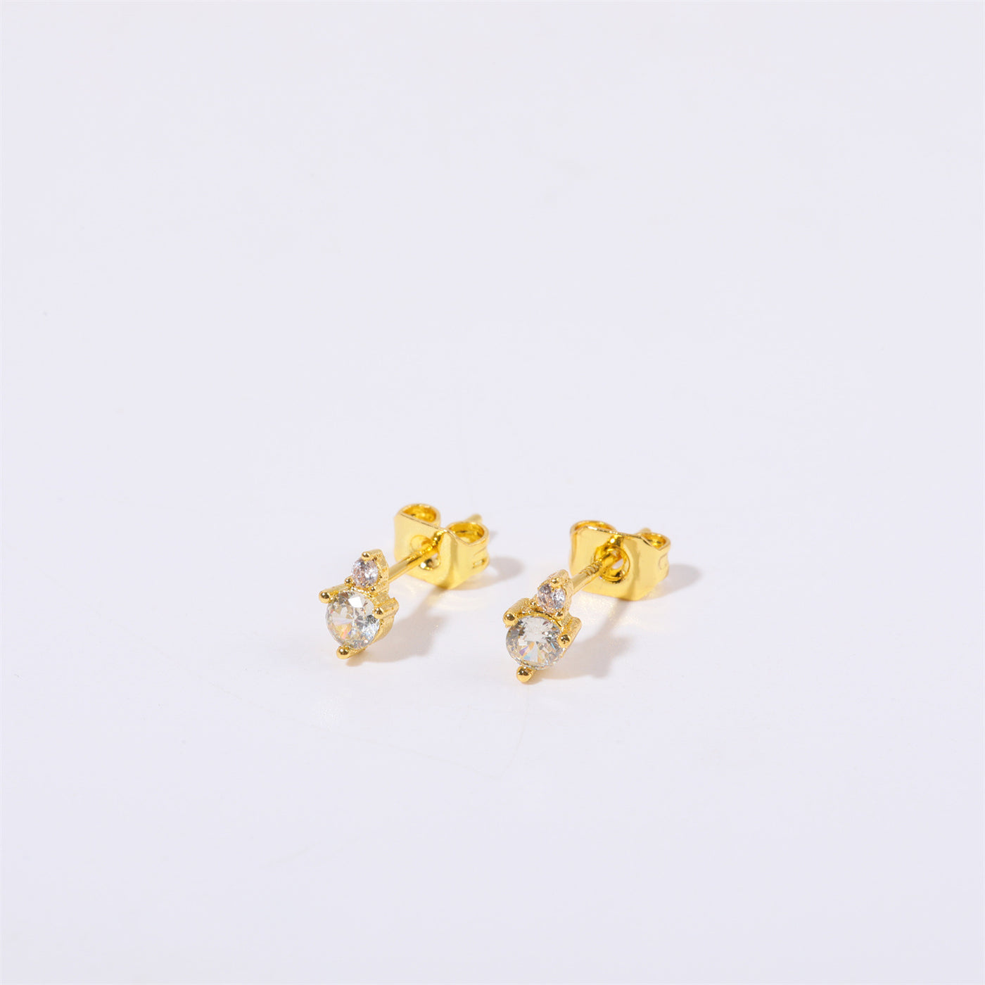 Olivenorma Raindrop Birthstone Stud Earrings