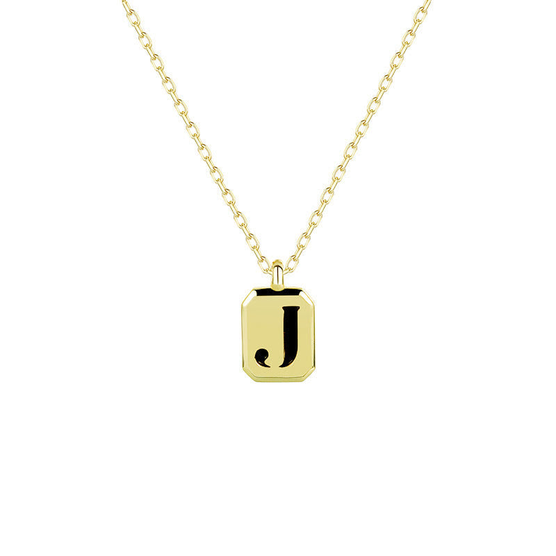 Olivenorma Customizable Gold Initial Necklace