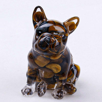 Olivenorma Natural Stone Puppy Decoration