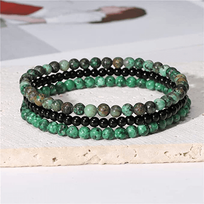 Olivenorma Protection From Negative Energies African Turquoise Bracelet