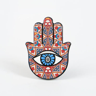 Olivenorma Hamsa Evil Eye Jewelry Tray Plate Coaster